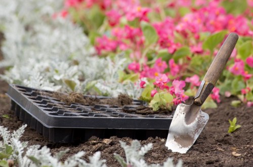 Turfing and planting work for a Limehouse outdoor space